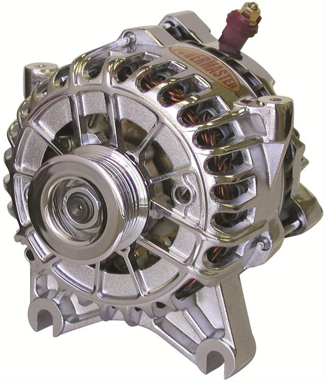 alternator / generator, 200A, 12 volt, Chrome plated