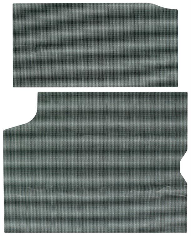 Trunk Mat, Vinyl, 1964-66 GTO, Aqua 