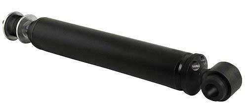 Power Steering Slave Cylinder, Standard Replacement, 1/4"-20 Inlet Port, 12.188" Length, 1/2" Rod, Steel, Black