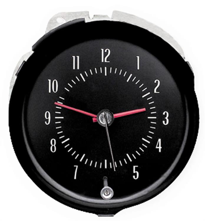 Gauge, Clock, 1971-72 CH/EC/MC, In Dash