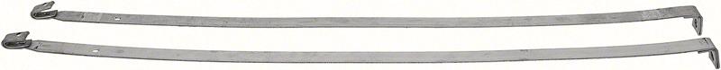 1955-57 Chevrolet Station Wagon - Fuel Tank Support Straps - Steel (Pair)