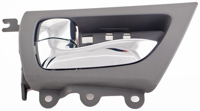 interior door handle chrome lever rear left gray housing