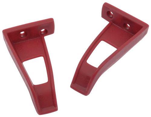 1978-87 Buick Regal	 Bucket Seat Belt Guides	 Maroon Red	 Pair