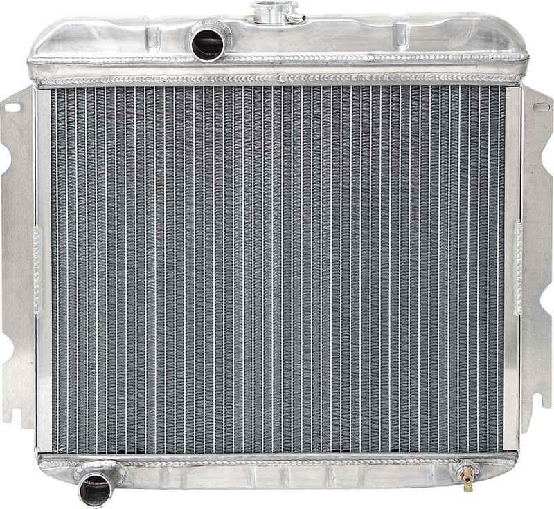 kyare 1967-69 Mopar A-Body 273, 318, 340 V8 With Standard Trans 2 Row Aluminum Desert Cooler Radiator