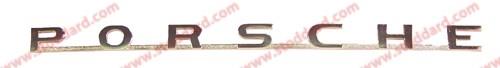 EMBLEM"PORSCHE" Guld (5 stift) 215mm