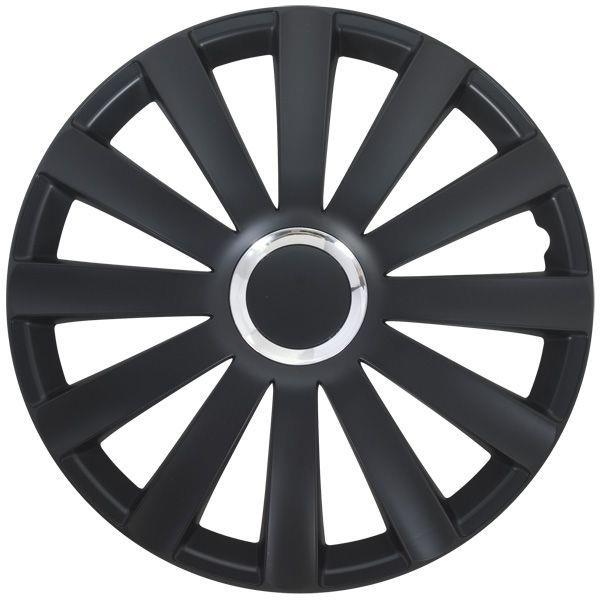 Hubcaps Spyder 16" Black / Chrome