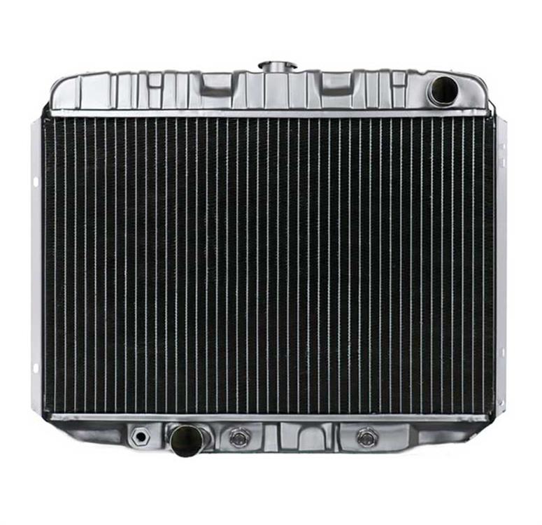 kylare 1968-70 Mustang V8/302-351 With Auto Trans 3 Row Copper/Brass Radiator