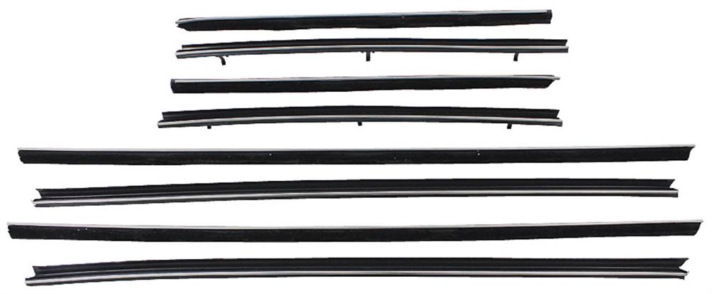 Window Felts, 66-67 Tempest, Convertible, 8 pieces, Reproduction Flat Style