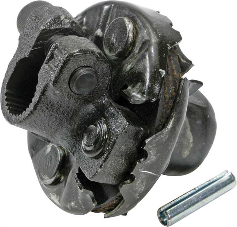 Rag Joint, Steering Coupler, Steel, Natural, 3/4 in. 30-spline, 3/4 in. DD