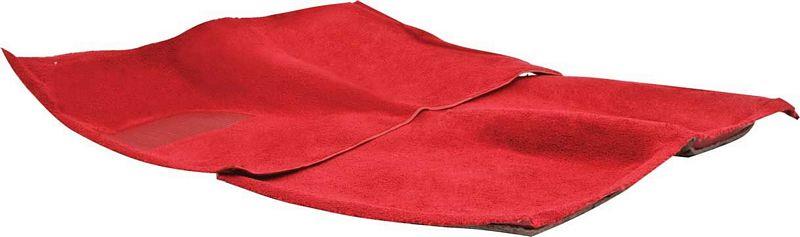 1962-67 NOVA WITHOUT CONSOLE LOOP CARPET - RED