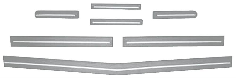 Bumper Impact Strips, Front, 1975-78 Eldorado, Kit