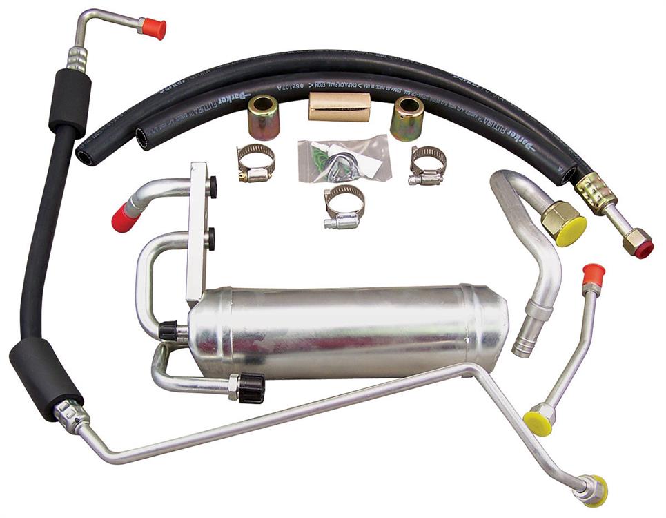 AC Hose Kit, 1968-72 GTO/Temp/LeMans, w/POA