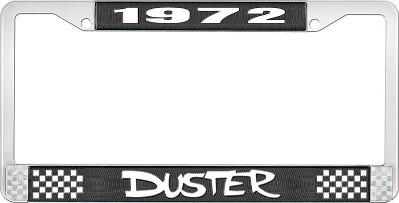 nummerplåtshållare, 1972 DUSTER - svart