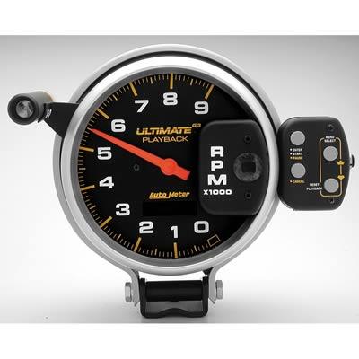 Tachometer 127mm ( 5" ) 0-9.000rpm Ultimate Shiftlight / Playback