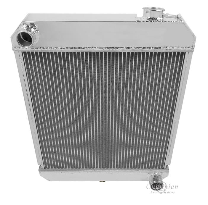 All Aluminum Radiator
 2-Row Core