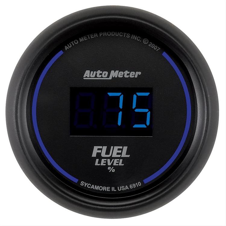 Fuel Level Gauge 52mm Programmable Cobalt Digital