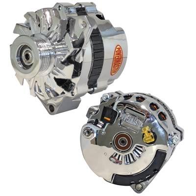 alternator / generator, 140A, 12 volt, Chrome plated