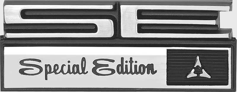 emblem "SE Special Edition" quater panel