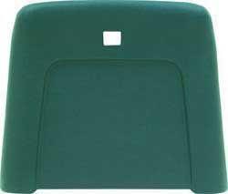 1969-71 NOVA / 1969 FULL SIZE DARK GREEN BUCKET SEAT BACK PANELS