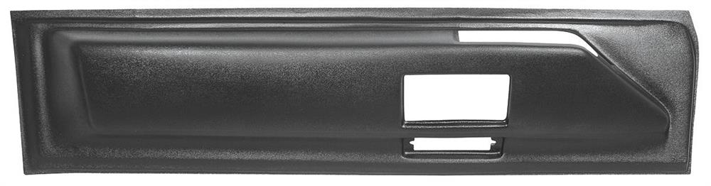 Panel Cover, Front Door, 1971-76 Cadillac Coupe DeVille/Eldorado, Driver Side-Black