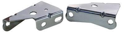 Mounting Plates Brake Booster Chromed / Pair