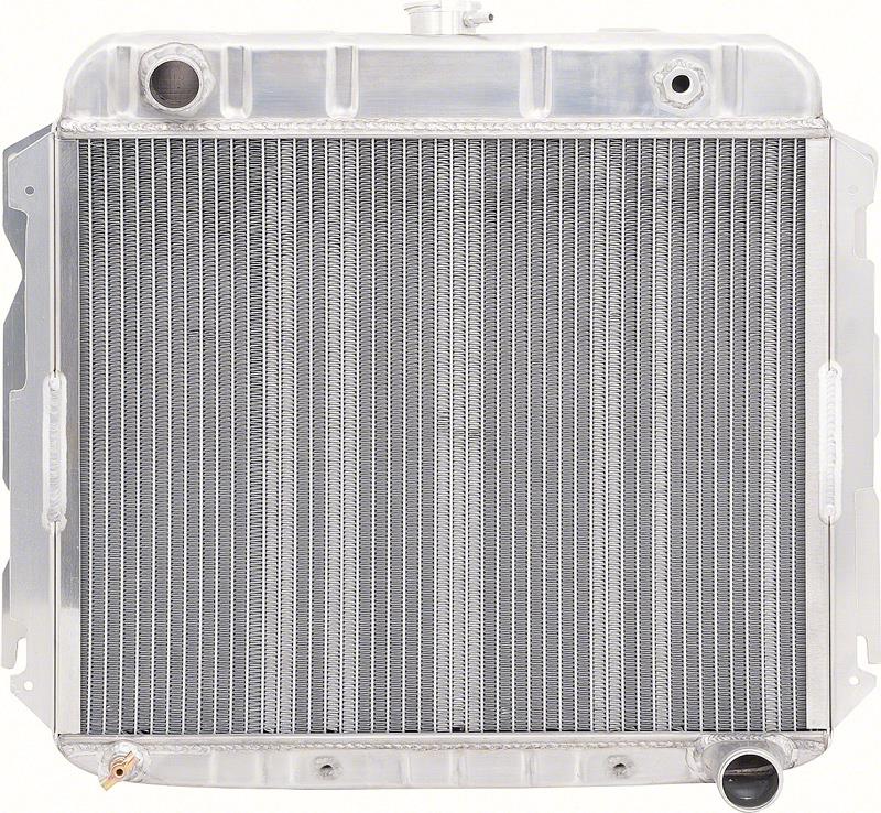 1973 Mopar B / E-Body Small Block With Auto Trans 22" Wide 2 Row Aluminum Desert Cooler Radiator