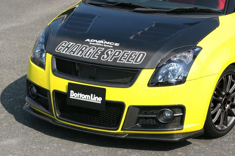 Chargespeed Sport Grill passend voor Suzuki Swift II Sport 2005- (FRP)