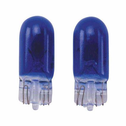 Bulb T-10 12v 5w "wedge" Blue