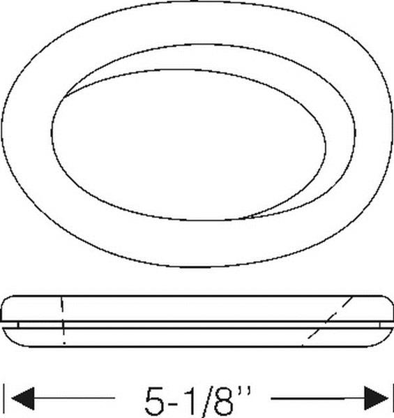 Fuel neck grommet