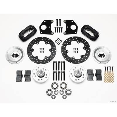 Brake Kit Fdl Front Tow Kit, Drilled Rotor Cpd 62-72 B, 62-72 E w / 9" Drum"
