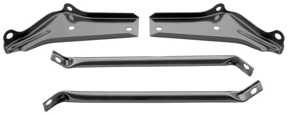 Bumper Brackets, Rear, 1966-67 Chevelle