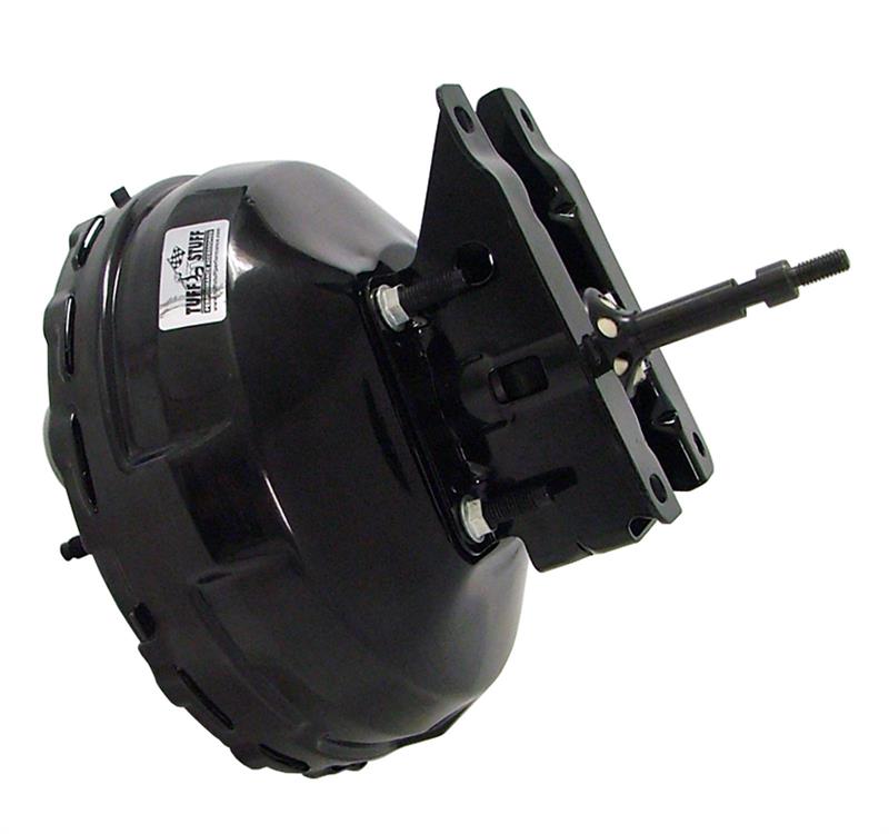 brake booster, 11", black powder coated