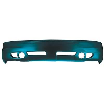 Bumper Cover and Valance, Front, Generation 4, Urethane, Black, Chevy, Pickup, SUV, Each