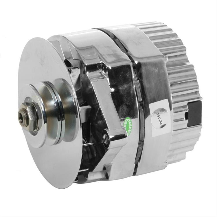 alternator / generator, 63A, 12 volt, Chrome plated