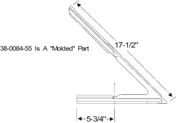 Front door vent weatherstrip