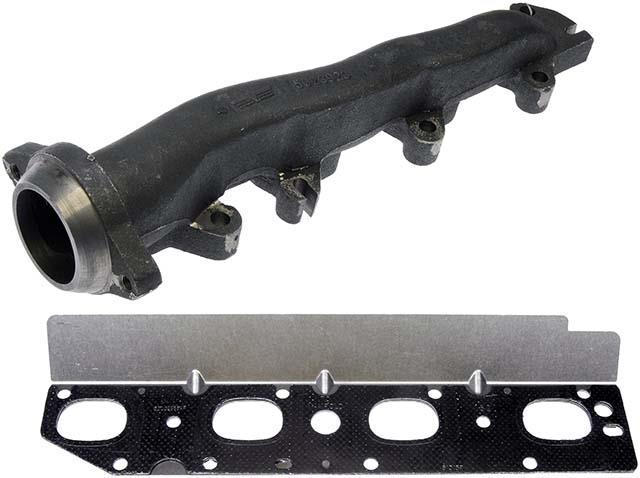 Exhaust Manifold, Passenger Side, Cast Iron, Natural, Chrysler, Dodge, Ram, Jeep, 5.7L Hemi, Each