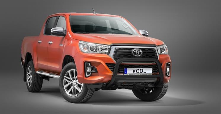 EU Frontbåge [Svart] - Toyota Hilux 2019-