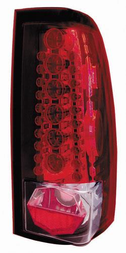 Taillights Clear / Red Led