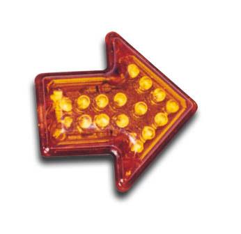 LED Amber Turn Signal (left/right arrow)