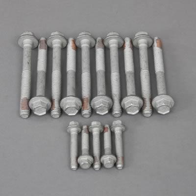 Cylinder Head Bolts, Chromoly, Cadmium, Hex, Chevy, 5.3, 5.7, 6.0, 7.0L Small Block, 1-Head, Kit