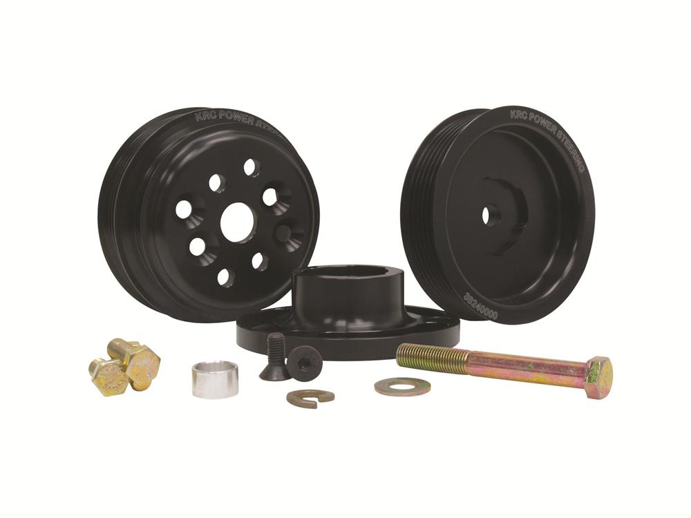 Pulley Kit, Aluminum, Serpentine