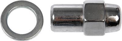 Wheel Nut Chrome Mag Wheel 7/16-20, Hex 13/16 In.