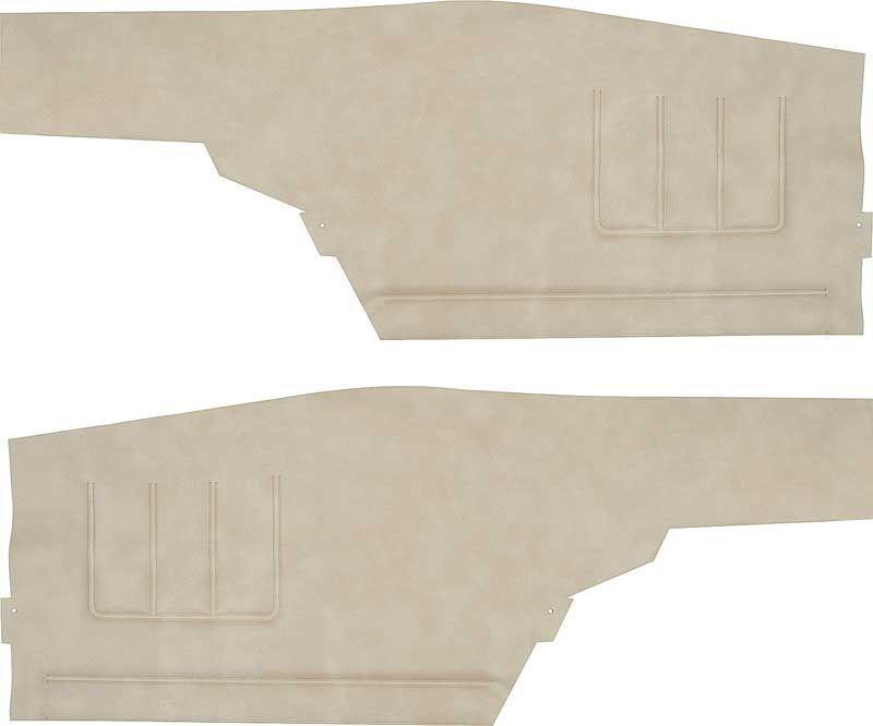 1971-72 IMPALA 2 DOOR COUPE COVERT NON-ASSEMBLED REAR SIDE PANELS