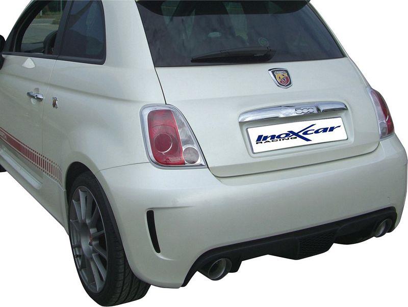 Muffler Rear Double Fi 500 14t Abarth 08- L