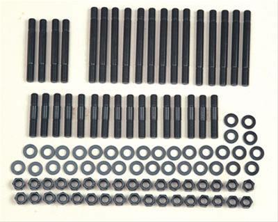 Cylinder Head Studs, ARP2000, Black Oxide, 12-Point Nuts