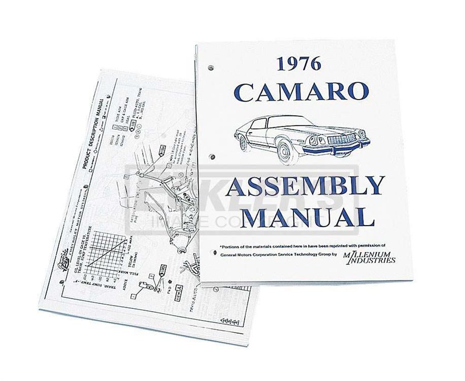 verkstadshandbok, "assembly manual" Camaro 1976