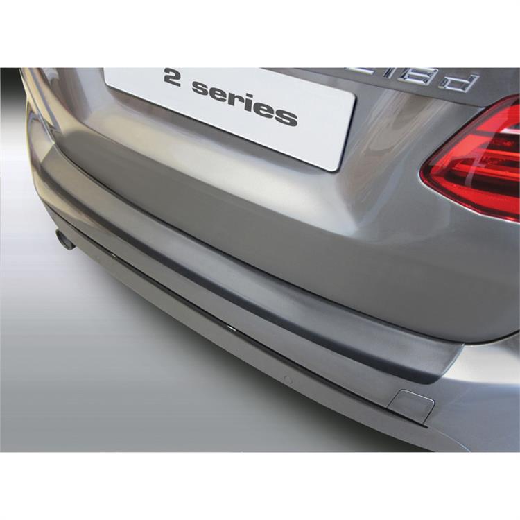 ABS Achterbumper beschermlijst passend voor BMW 2-Serie F45 Active Tourer SE 9/2014-9/2021 Zwart