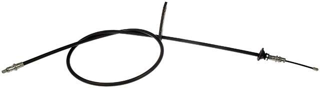 parking brake cable, 164,80 cm, rear left and rear right