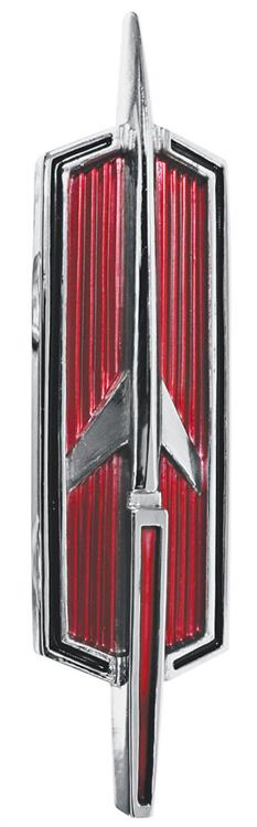 Emblem, Hood, 1969-70 Cutlass Supreme, Rocket