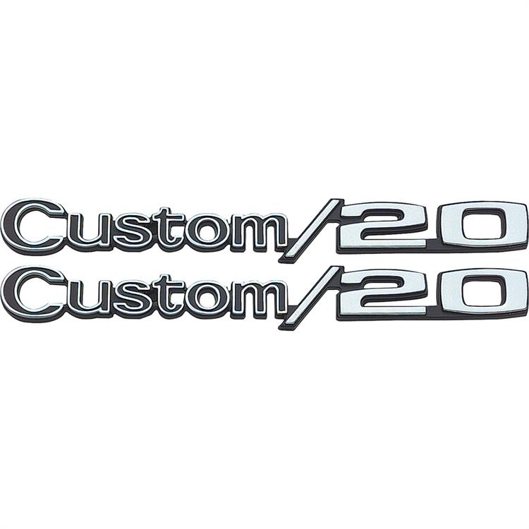 emblem framskärm "Custom/20"